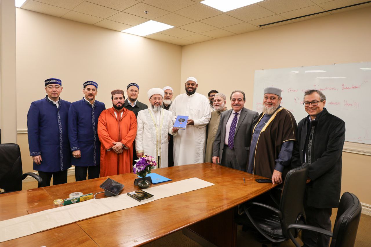 ҚМДБ ТӨРАҒАСЫ САН-ФРАНЦИСКО ШЫҒАНАҒЫ АЙМАҒЫНЫҢ ИМАМЫМЕН КЕЗДЕСТІ