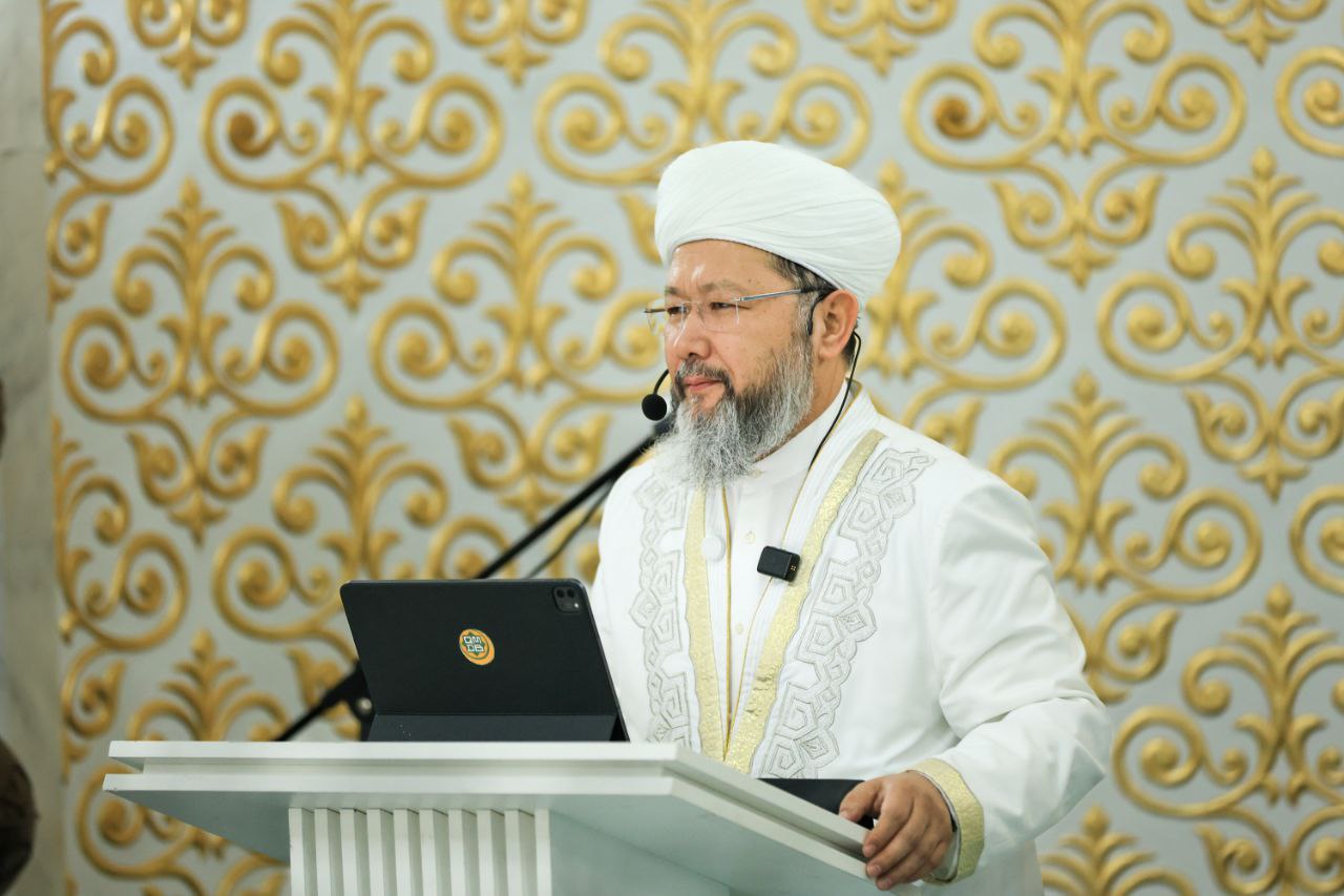 ПРЕДСЕДАТЕЛЬ ДУМК ВЫСТУПИЛ С ПРОПОВЕДЬЮ В МЕЧЕТИ «ХАЗРЕТ СУЛТАН»