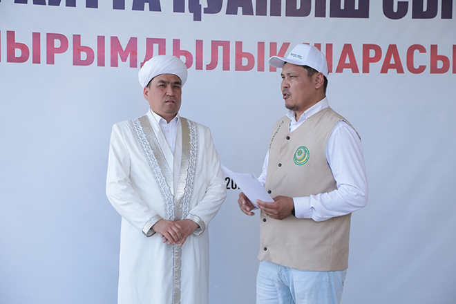 Алматы: 1800 отбасыға азық-түлік себеті үлестірілді