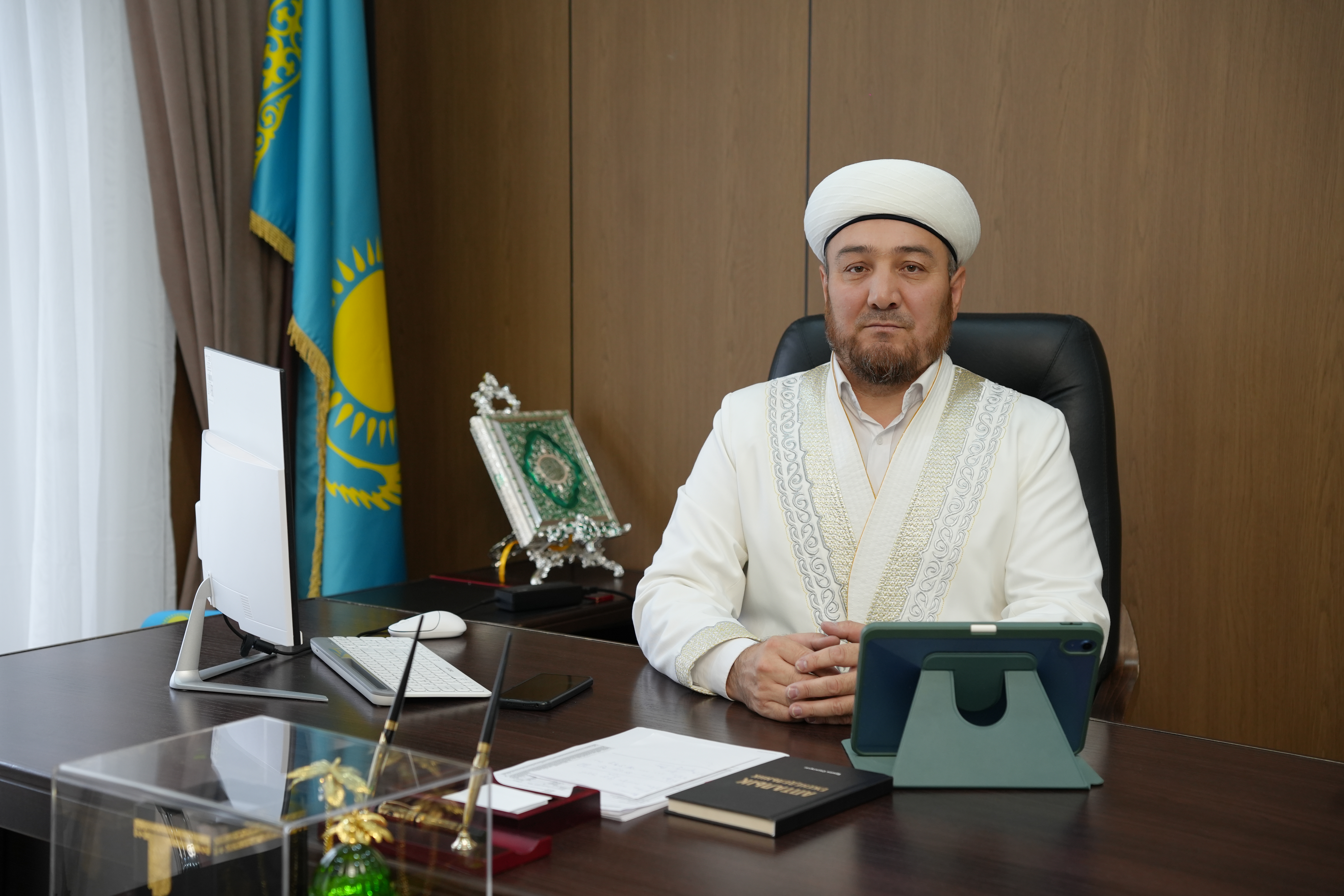ГЛАВНЫЙ ИМАМ ДУМК ПО АКМОЛИНСКОЙ ОБЛАСТИ