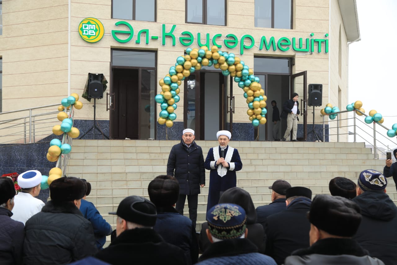 ШЫМКЕНТТЕ «ӘЛ КӘУСАР» МЕШІТІ АШЫЛДЫ