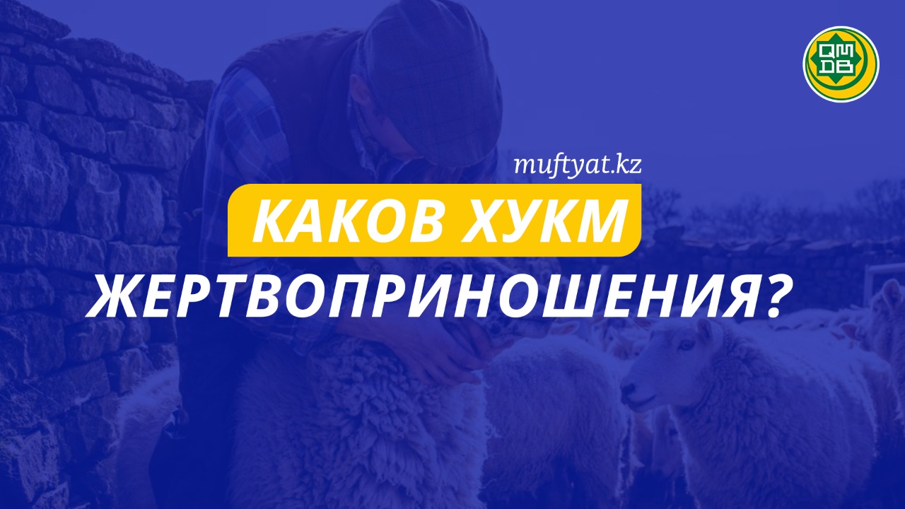 КАКОВ ХУКМ ЖЕРТВОПРИНОШЕНИЯ?