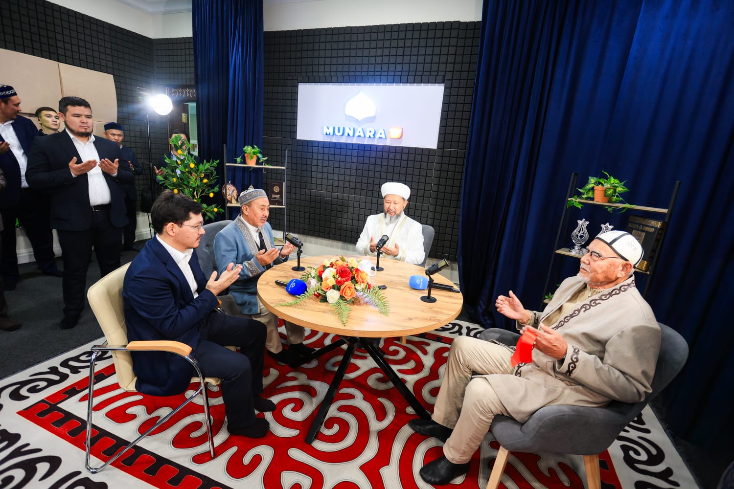 ОБНОВЛЕНА СТУДИЯ «MUNARA TV» В МЕЧЕТИ «ХАЗРЕТ СУЛТАН»