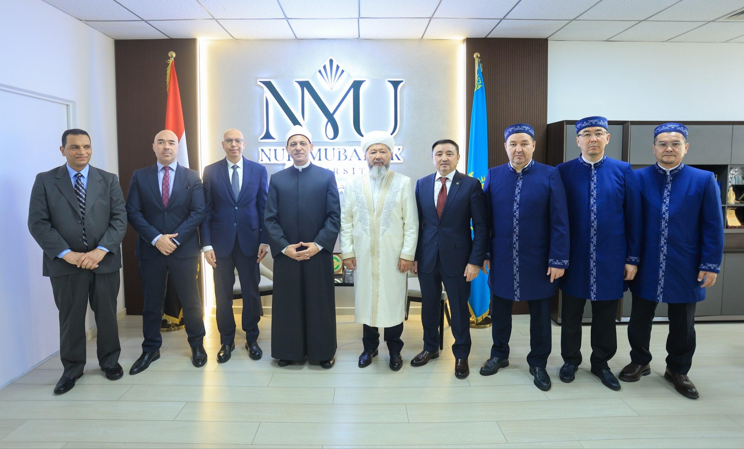 БАС МҮФТИ НҰР-МҮБАРАК УНИВЕРСИТЕТІНІҢ РЕКТОРЫМЕН КЕЗДЕСТІ