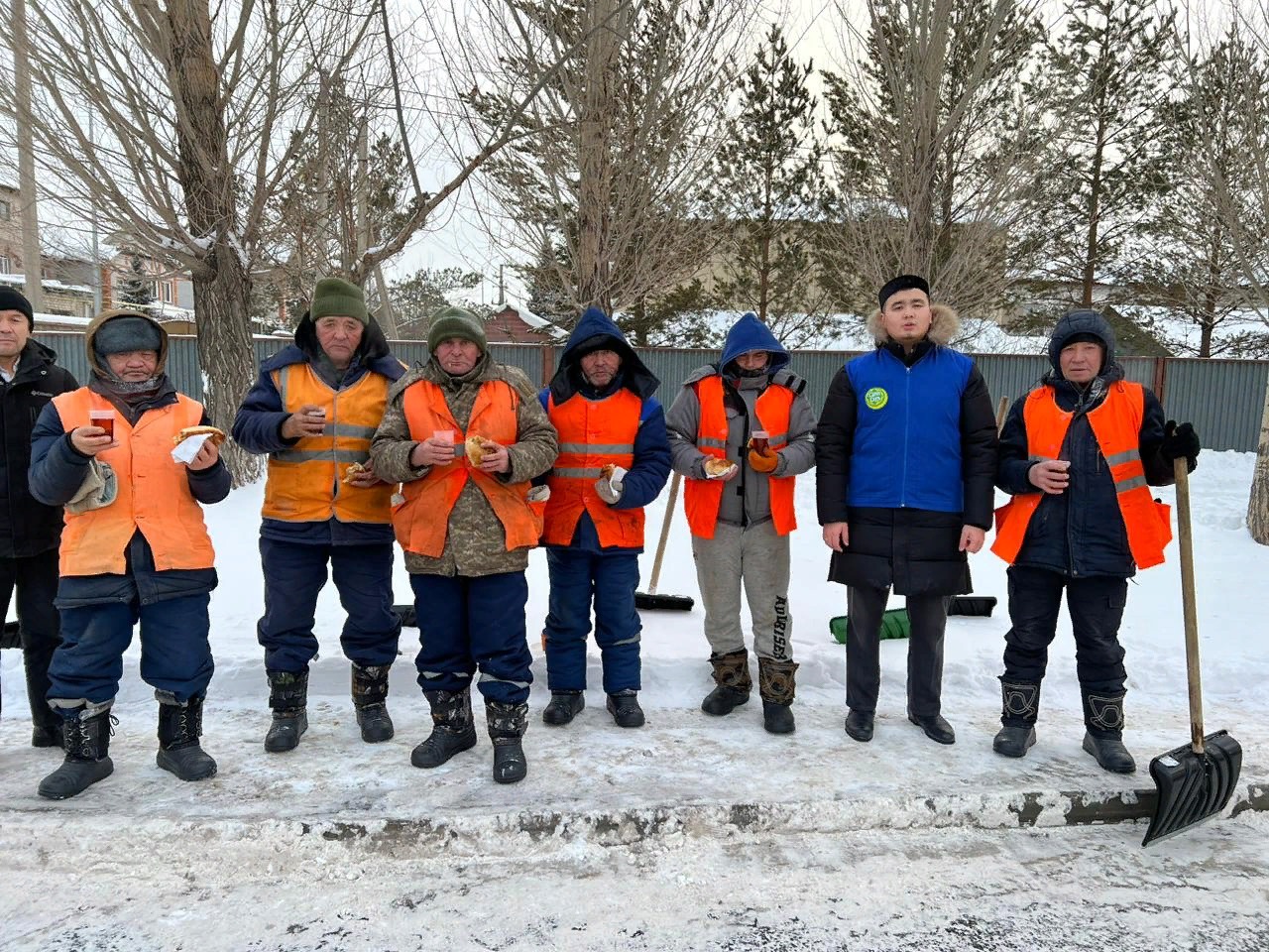Суық күнде жылу сыйла!