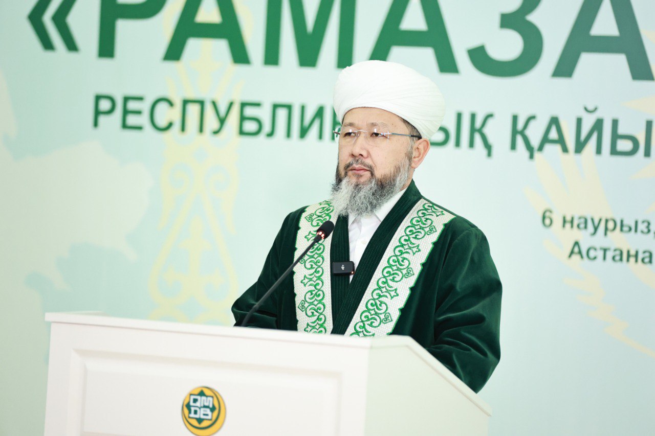 ВЕРХОВНЫЙ МУФТИЙ ПРИНЯЛ УЧАСТИЕ В БЛАГОТВОРИТЕЛЬНОМ МАРАФОНЕ «РАМАЗАН СЫЙЫ» (ФОТО)