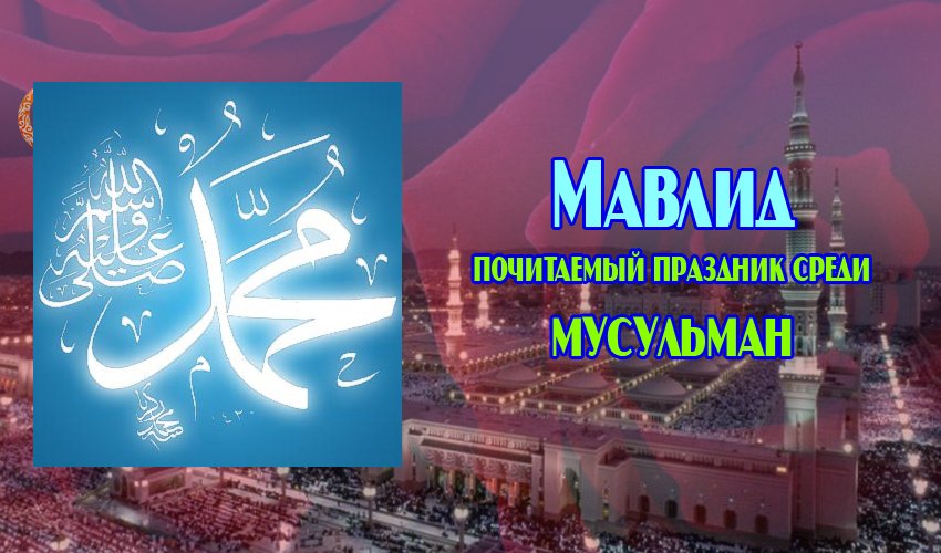 Мавлид – почитаемый праздник среди мусульман